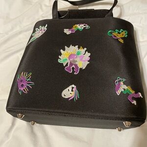 Mardi Gras Black Tote Bag